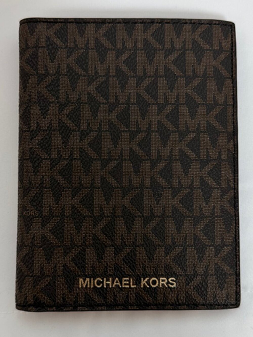Michael Kors Jetset Passport Wallet Brn/Acorn